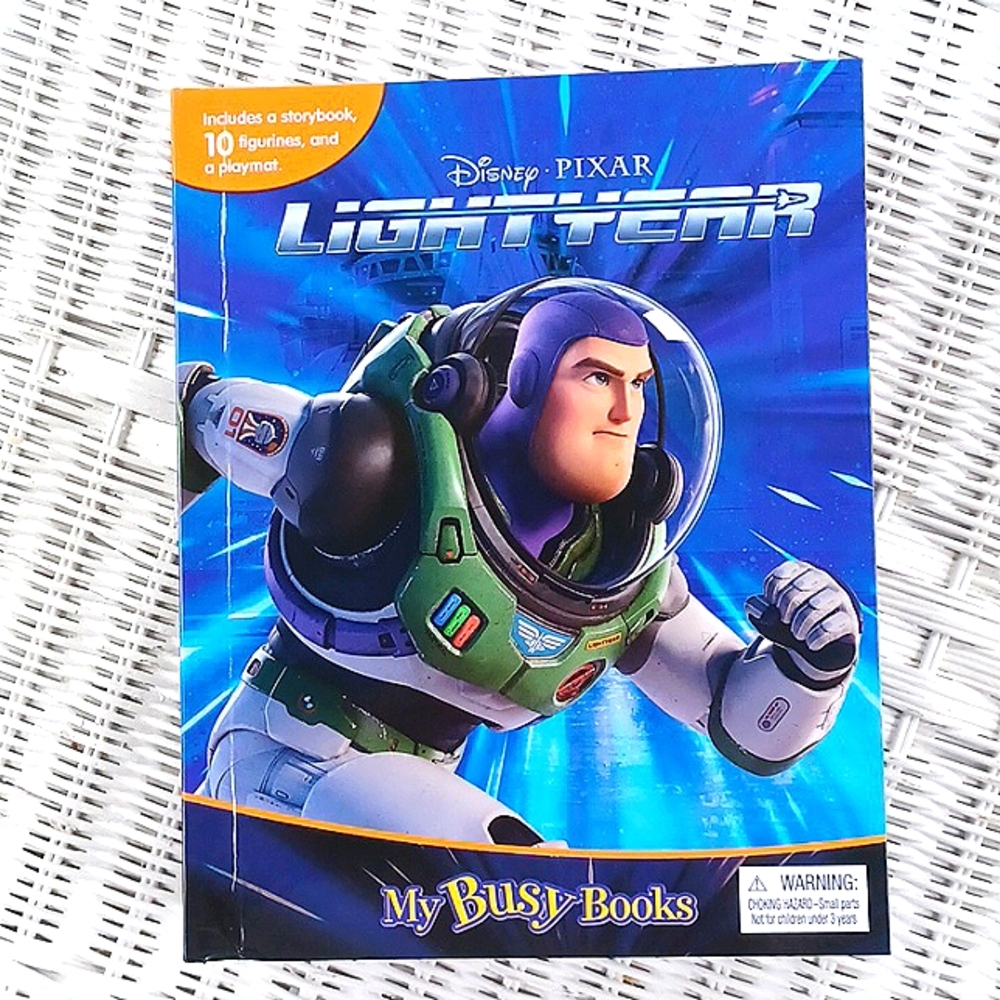 My Busy Book Buzz Lightyear Book & Playset